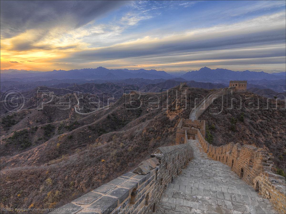 Peter Bellingham Photography Great Wall of China - China SQ (PBH4 00 16026)